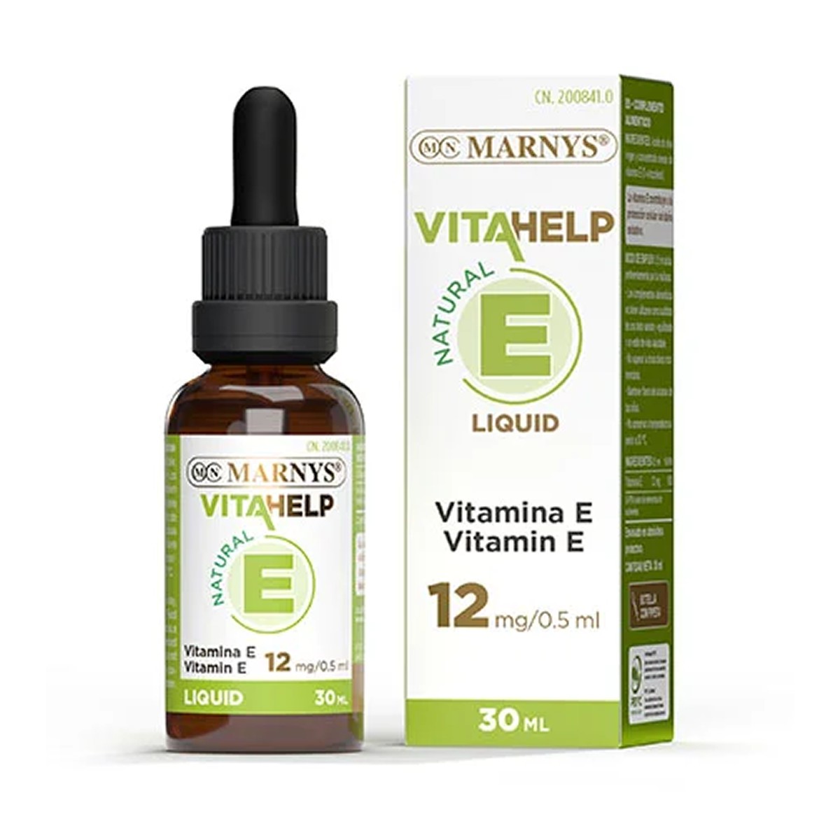 Marnys Vitamina E líquida, 30 ml