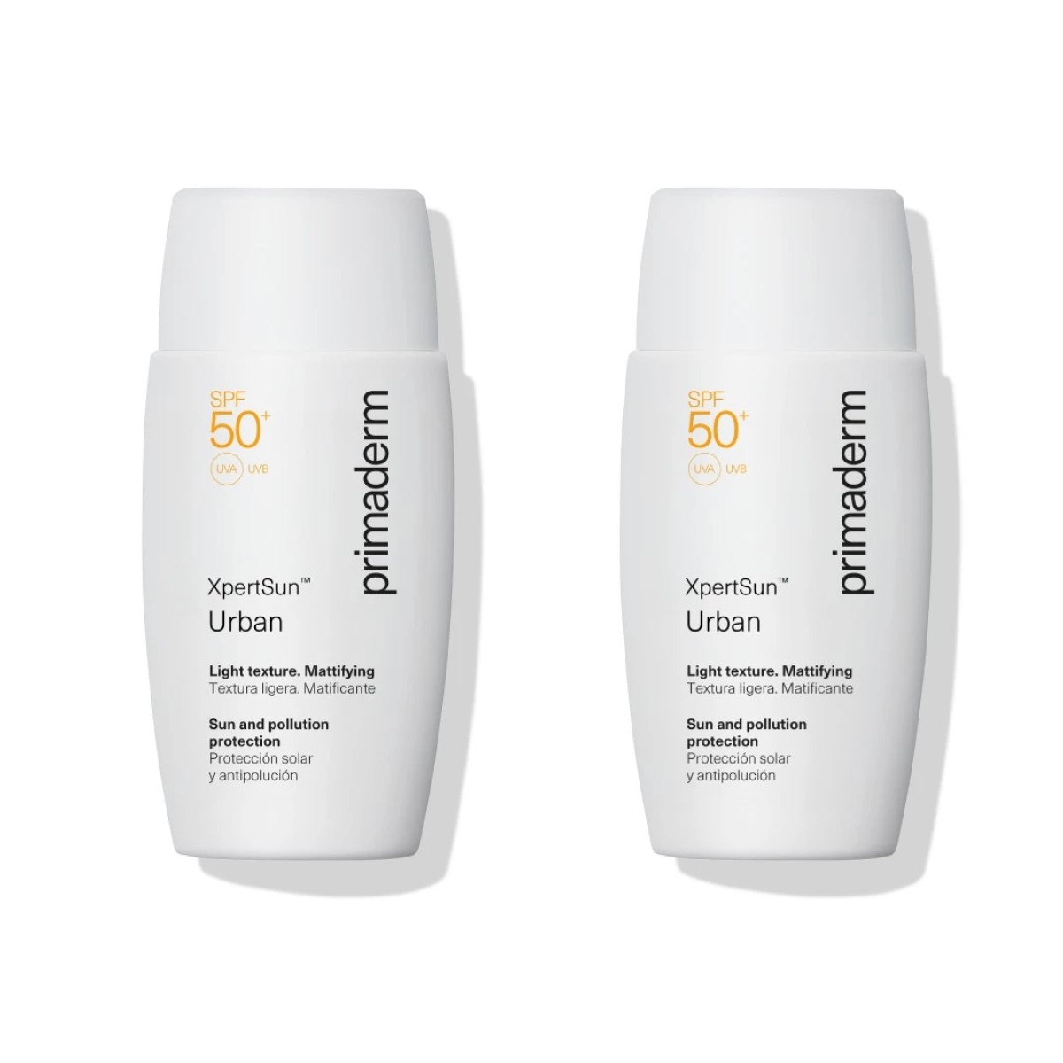 Primaderm Xpertsun Urban SPF 50+, Duplo 2x50 ml