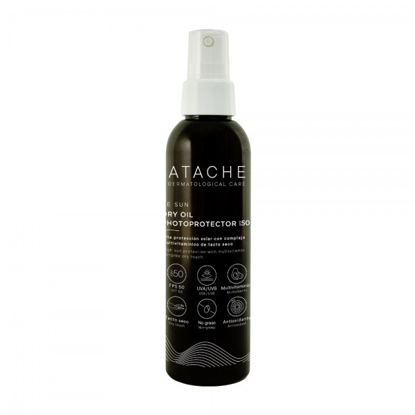 Atache Be Sun Dry Oil Photoprotector SPF 50, 200 ml