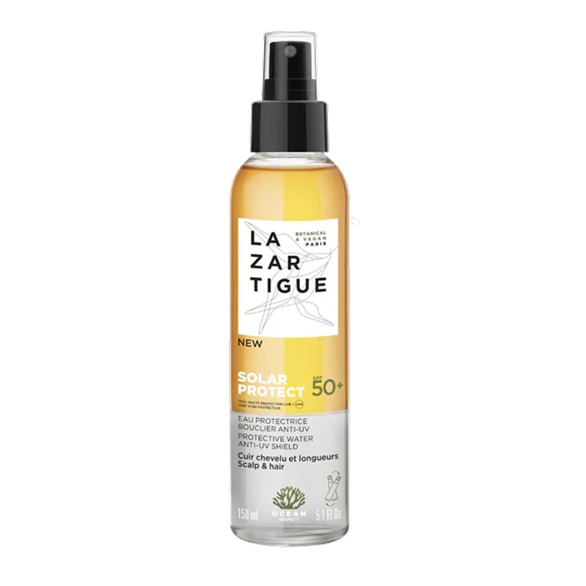 Lazartigue Óleo Capilar Protetor SPF50+ , 150 ml