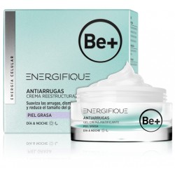 BE+ Energifique Gel-Creme Anti-Rugas Matificante para Pele Oleosa, 50 ml