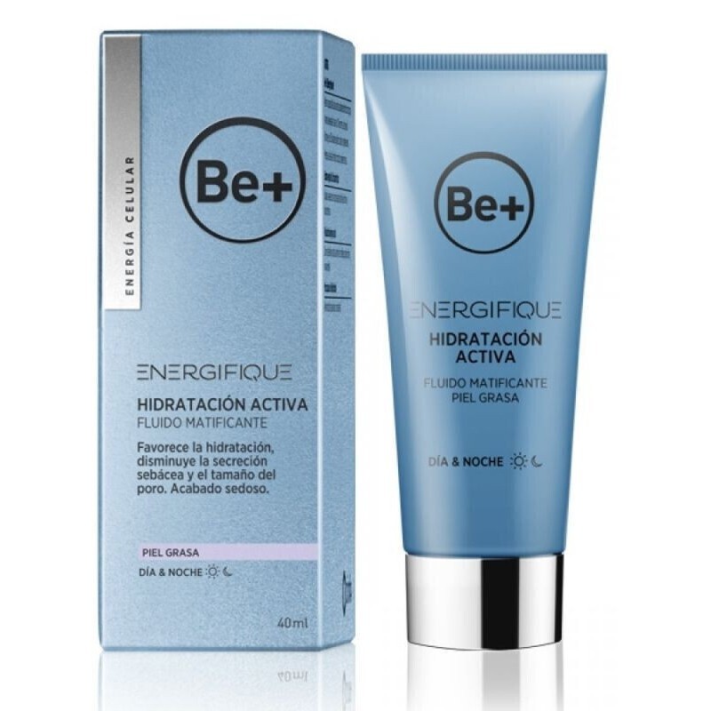 BE+ Energifique Fluido Hidratante Matificante Pele Oleosa, 40 ml