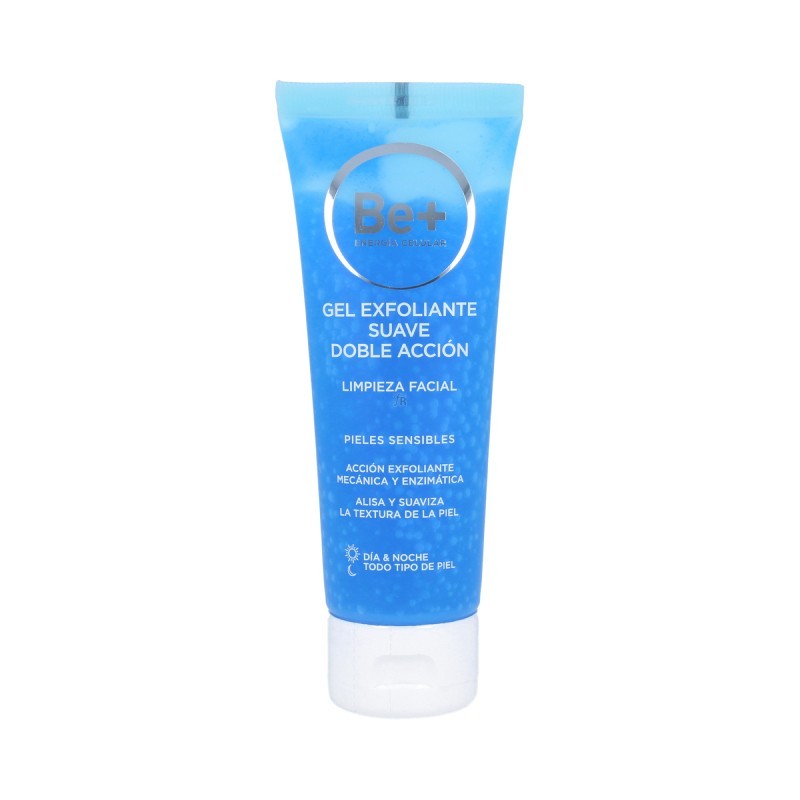 BE+ Gel Exfoliante Dupla Ação, 75 ml