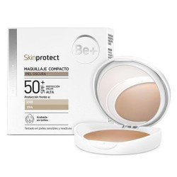 BE+ Skinprotect Maquilhagem Compacta Pele Escura SPF50+, 10g