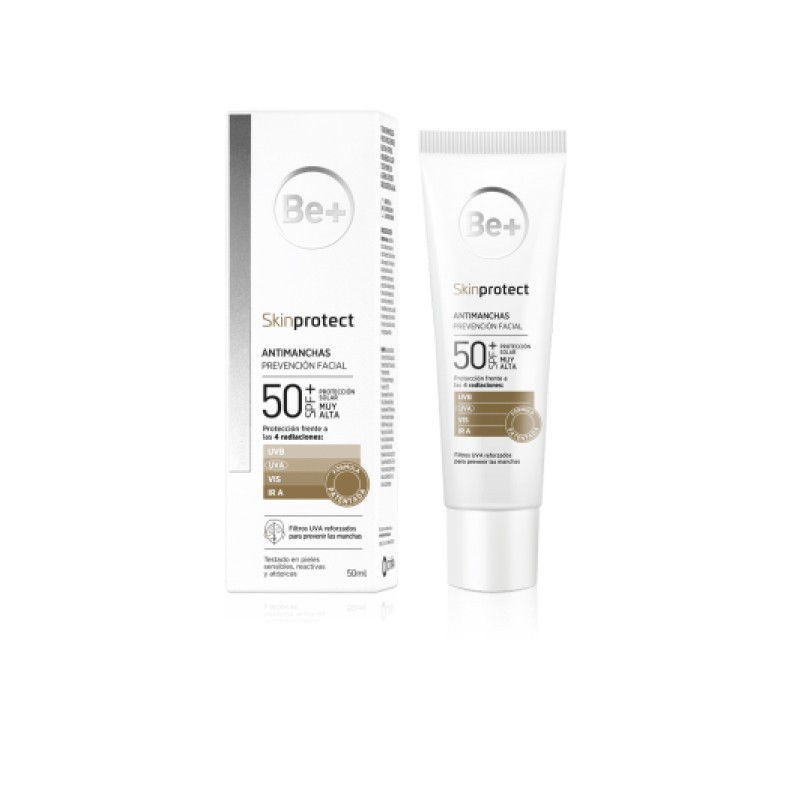 BE+ Skinprotect Antimanchas Prevenção SPF50+, 50ml