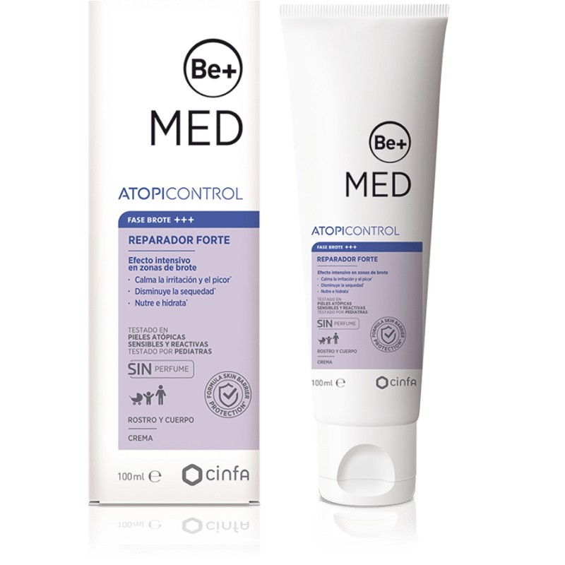 BE+ Med Atopicontrol Reparador Forte, 100 ml