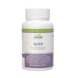 Sotya 5-HTP + Biotina + B6, 60 cápsulas