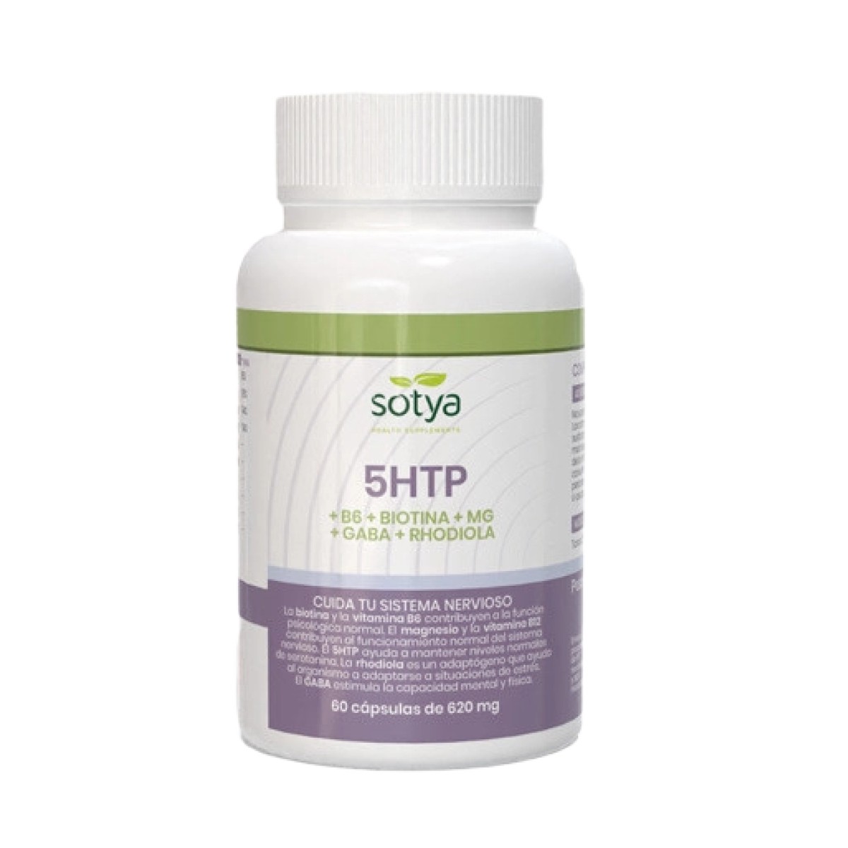 Sotya 5-HTP + Biotina + B6, 60 cápsulas