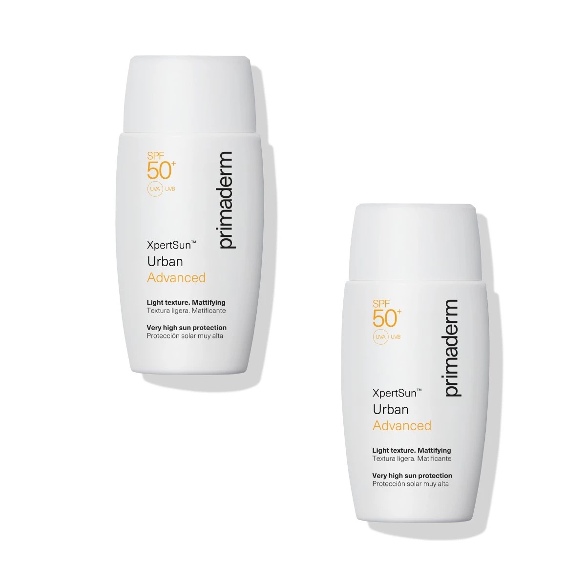 Primaderm Xpertsun Urban advance light texture, Oferta Duplo 2x 50 ml.