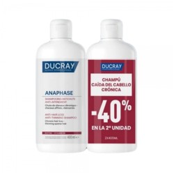 Ducray Anaphase DUPLO Shampoo Antiqueda de Cabelo, 2x400ml.