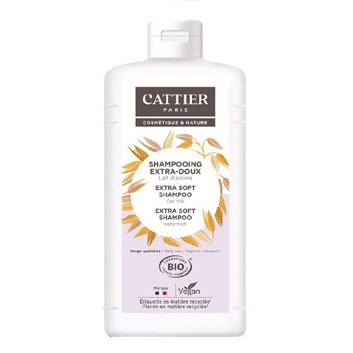 Cattier Shampoo Extra Suave, 1L.
