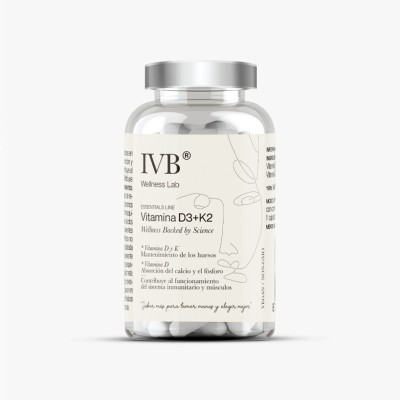 IVB Vitamina D3+K2, 60 cápsulas