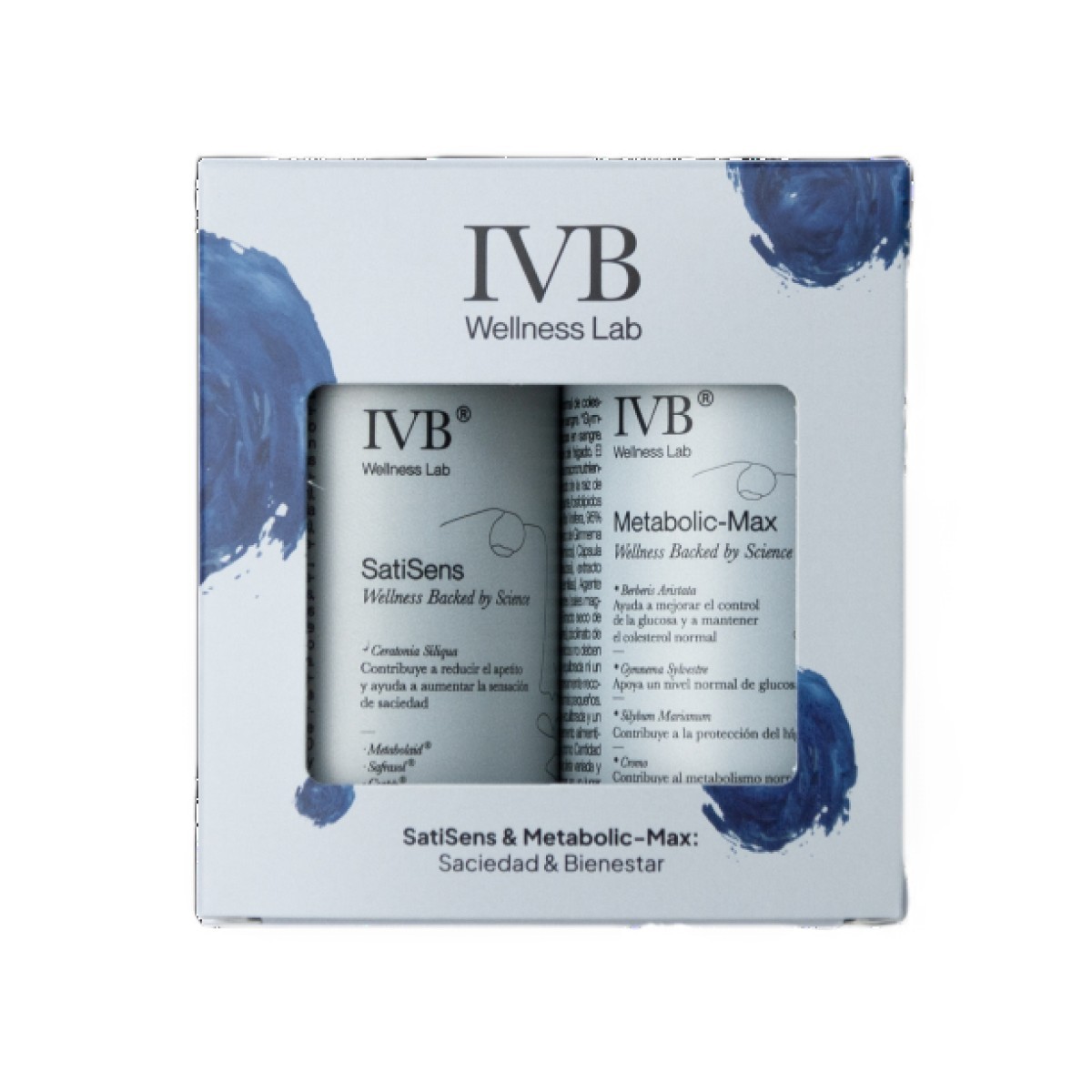 IVB Pack Metabolic-Max, 60 cápsulas + SatiSens, 60 cápsulas