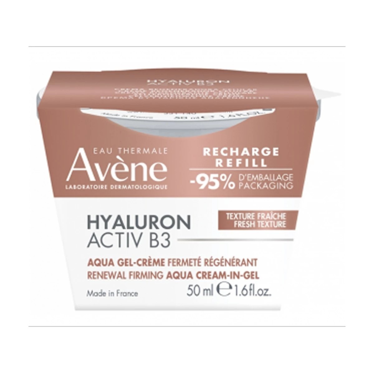 Avène Hyaluron Activ B3 Aqua Gel-Creme Regeneradora Celular – Eco-Recarga, 50 ml