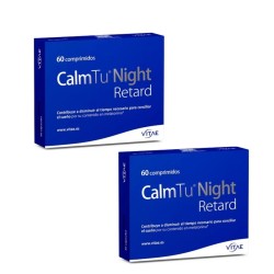 Vitae CalmTu Night Retard Melatonina, Oferta Duplo 2x 60 comprimidos