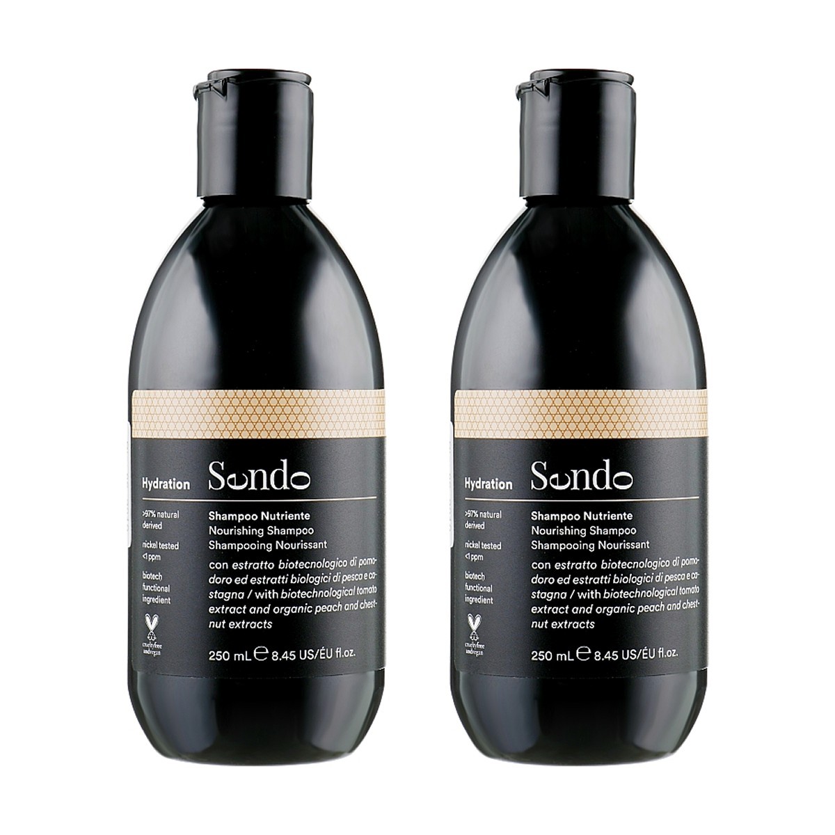 Sendo Champô Hidratante Nutriente, Oferta Duplo 2x 250 ml