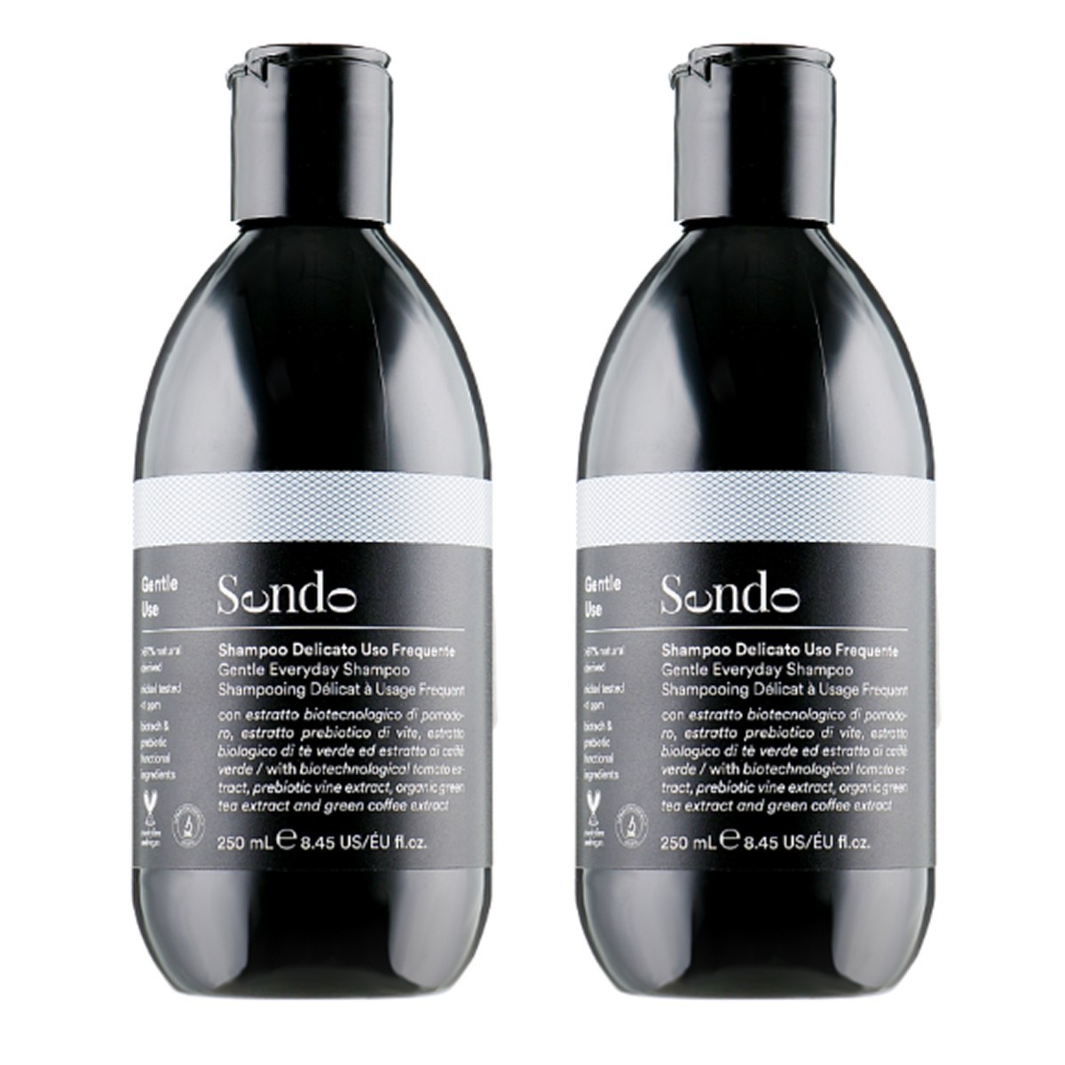Sendo Gentle Use champô familiar, Oferta Duplo 2x 250 ml