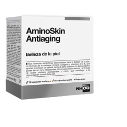 NHCO AminoSkin Antienvejecimiento, Oferta Doble 2x 56 cápsulas noche + 56 cápsulas día