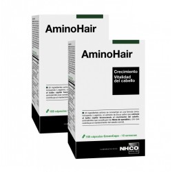 NHCO AminoHair vitalidade cabelo, Oferta Duplo 2x 168 cápsulas