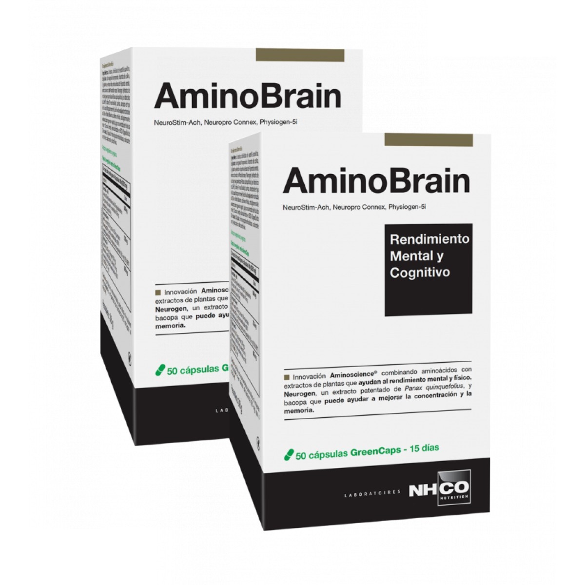 NHCO AminoBrain, Oferta Duplo 2x 50 cápsulas