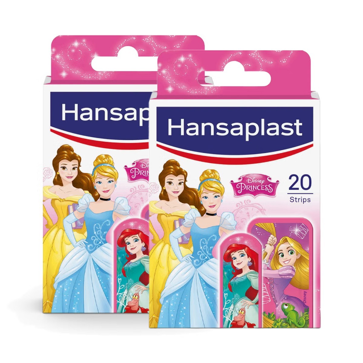 Hansaplast Curativos Adesivos Princesas, Oferta Duplo 2x 20 Unid.