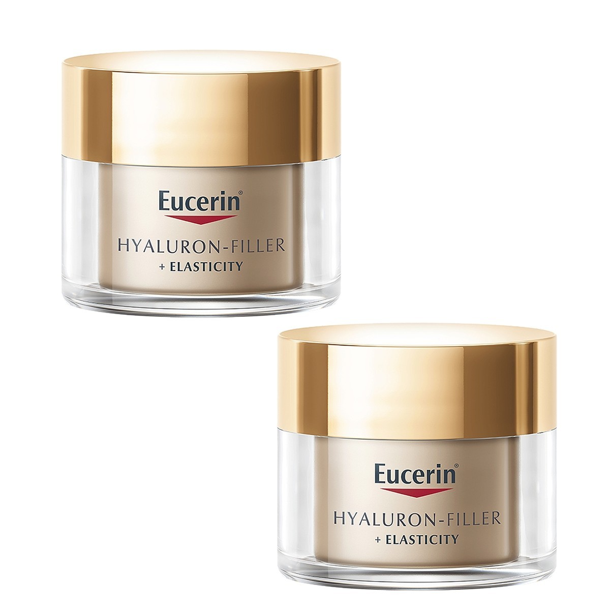 Eucerin Hyaluron-Filler + Elasticity dia, Oferta Duplo 2x 50 ml