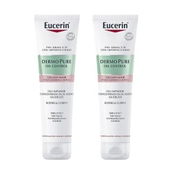Eucerin Dermopure gel de limpeza concentrado controle de óleo triplo efeito, Oferta Duplo 2x 150 ml