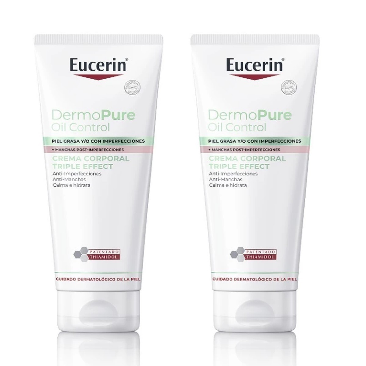 Eucerin Dermopure Oil Control Creme Corporal Triple Efeito, Oferta Duplo 2x 200 ml