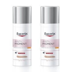 Eucerin Anti-Pigment Creme de dia SPF30 tom médio, Oferta Duplo 2x 50 ml