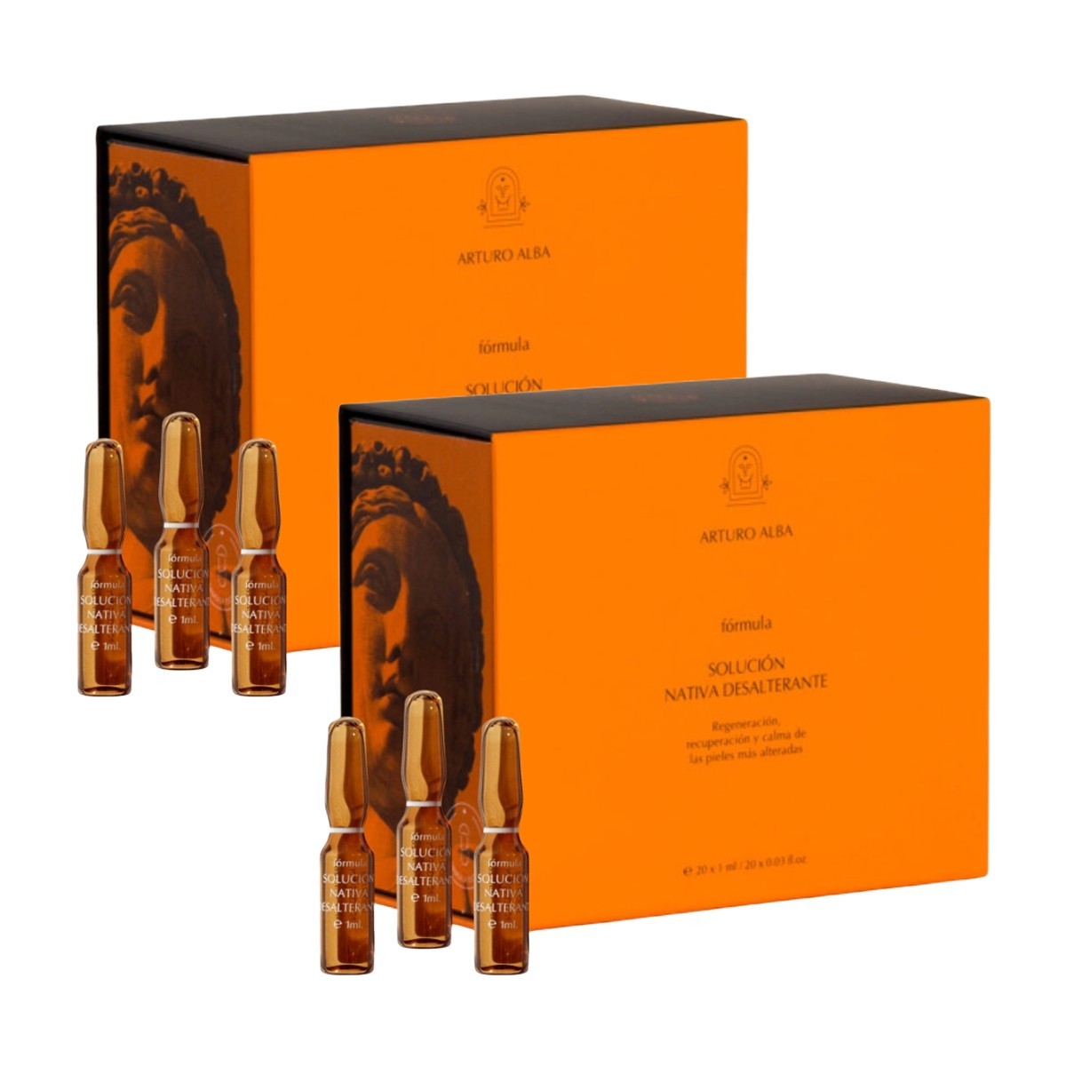 Arturo Alba solução nativa desalterante, Oferta Duplo 2x 20 ampolas.