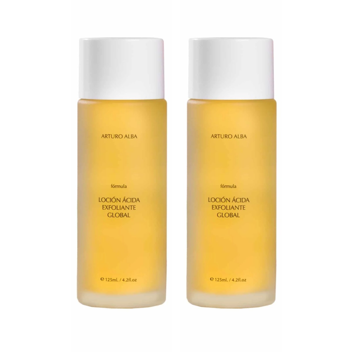 Arturo Alba locão ácida esfoliante global, 125 ml, Oferta Duplo 2x 125 ml.