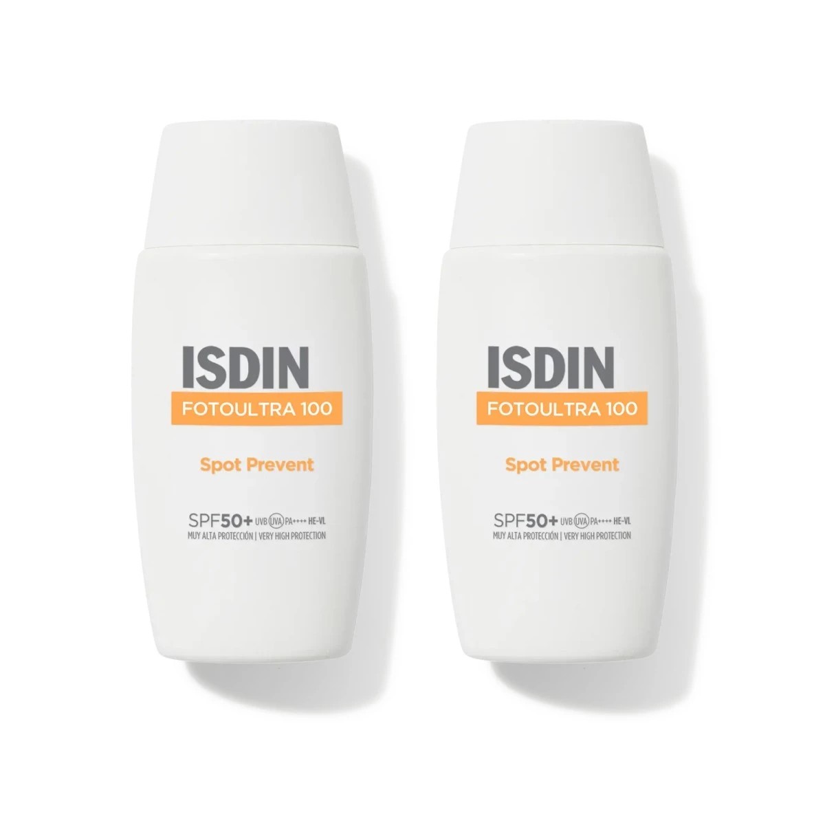 Isdin FotoUltra Spot Prevent Fusion Fluid SPF100+, Oferta Duplo 2x 50 ml