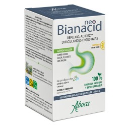 Aboca Neobianacid Sabor Limão, 45 comprimidos