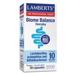 LAMBERTS Saccharomyces Boulardii, 30 cápsulas.