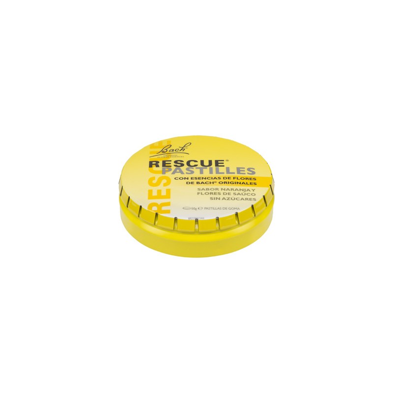 Bach Rescue Remedy Sabugueiro Sabor Laranja Lozenges, 50 g Bach Rescue Remedy Sabugueiro Sabor Laranja Lozenges, 50 g