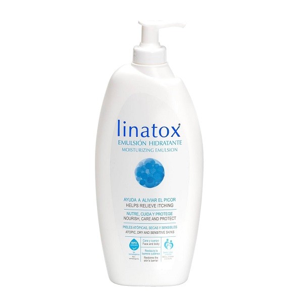 Emulsão Hidratante Linatox, 500ml.