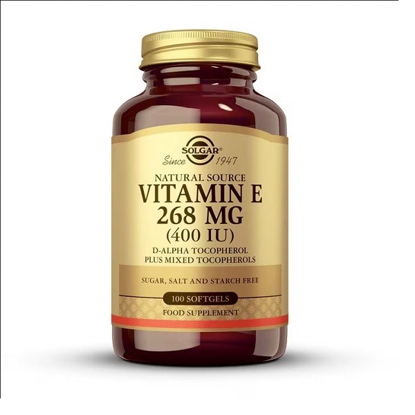 Solgar vive em 400 UI, 100 caps. Hortaliça.