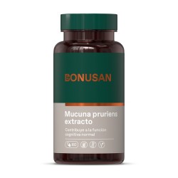 Bonusan mucuna pruriens, 60 cápsulas.