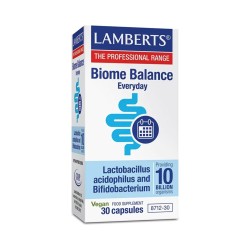 LAMBERTS Acidophilus Extra 10, 30 cápsulas.