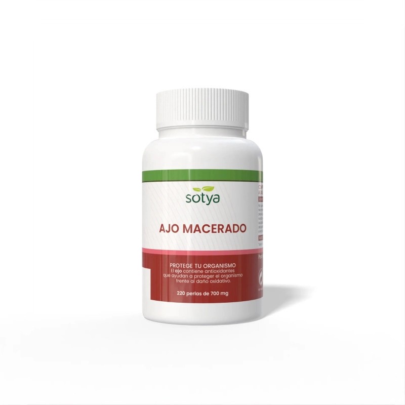 Alho macerado Sotya 700 mg, 220 pérolas