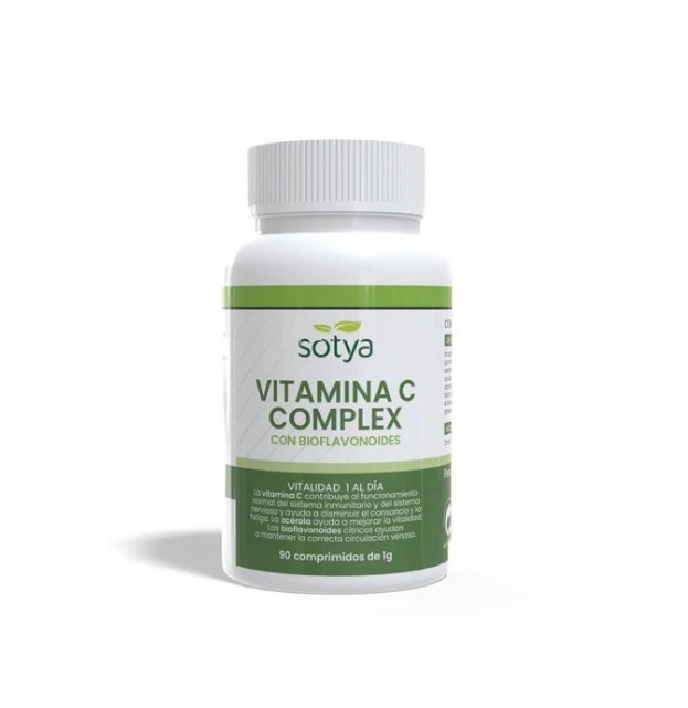 Sotya Vitamin C Complex por dia, 90 comprimidos.