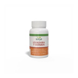 Soja: Levedura de cerveja com gérmen de trigo. 225 comprimidos