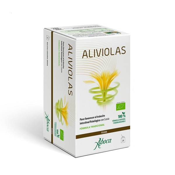 Aboca Aliviolas Bio Tisana, 20 sachês