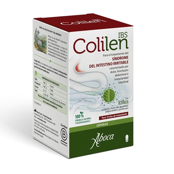 Aboca Colilen IBS Intestino Irritável, 60 Cápsulas