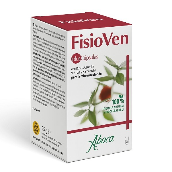Aboca Fisioven plus, 50 cápsulas