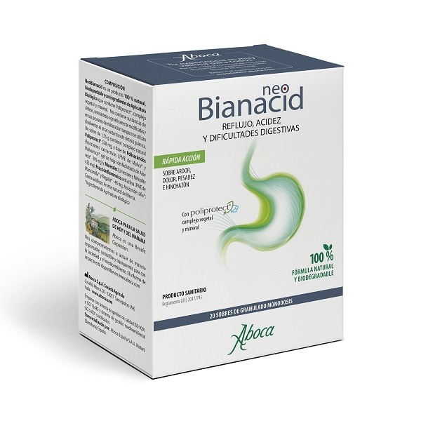 Aboca NeoBianacid granulado, 20 sachês