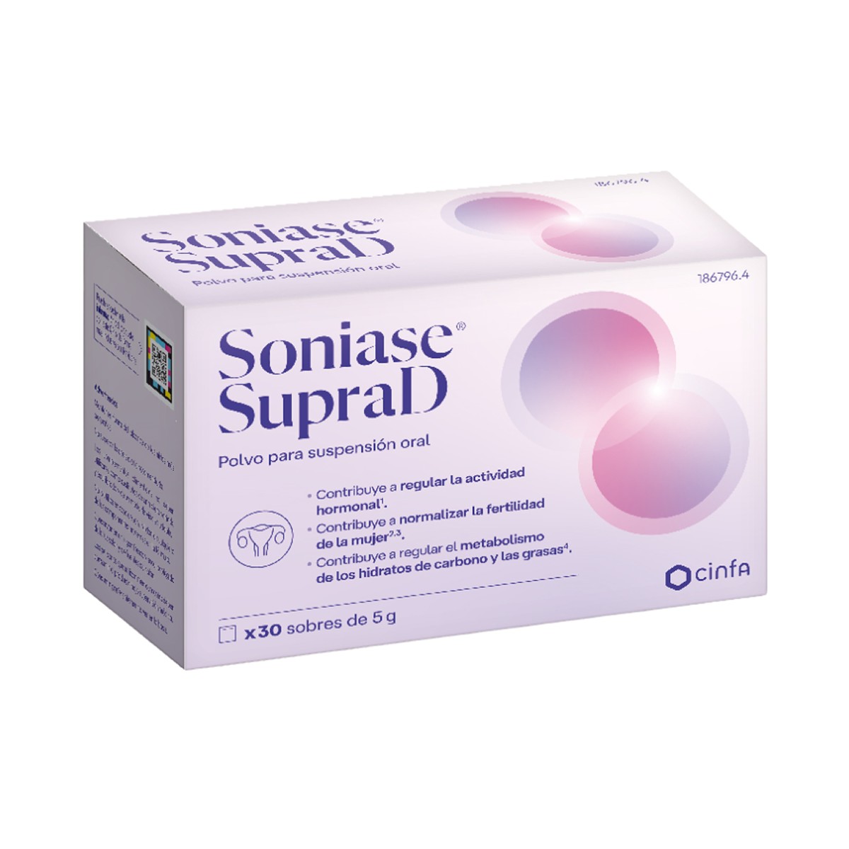 Soniase SupraD, 30 sobres.
