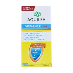 Aquilea Vitamina C + Zinco, 28 comprimidos efervescentes.