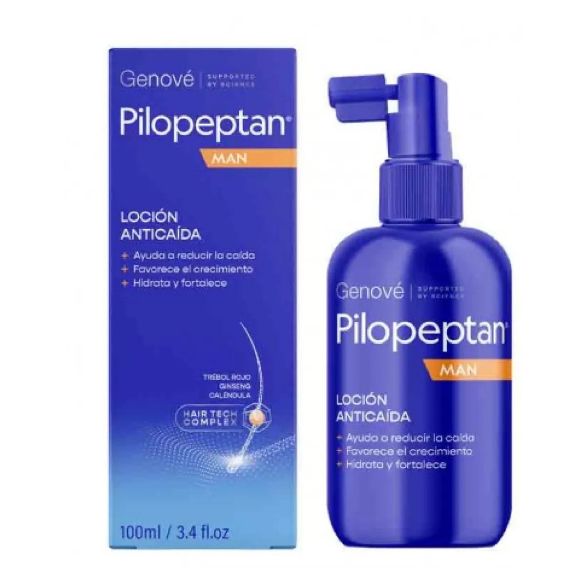 Pilopeptan Man Loção Antiqueda, 100 ml