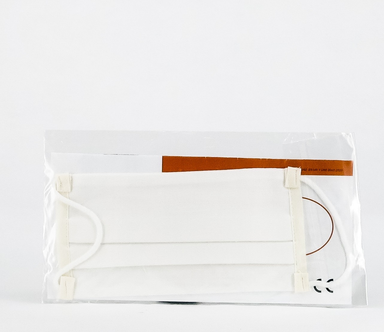 Máscara reutilizável, FFP2 filtragem equivalente Tamanho S branco, 1pc.